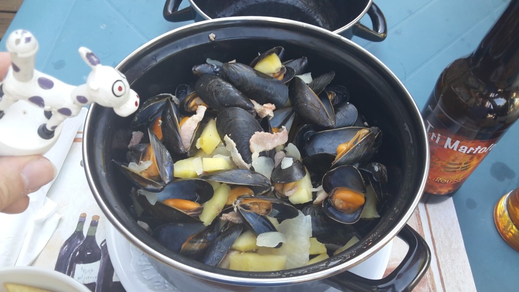 Moule à la bretonne with Tri Mortolot